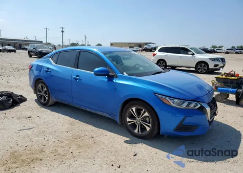 2021 Nissan Sentra Sv z USA, uszkodzony, nr VIN 3N1AB8CV2MY243831